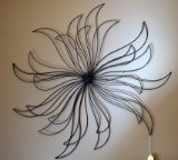 Metal Swirl Wall Decor