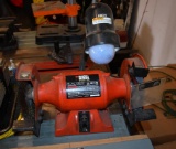 Black & Decker 6” Bench Grinder with Lamp