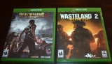 2 XBOX ONE Video Games: Deadrising 3 & Wasteland 2