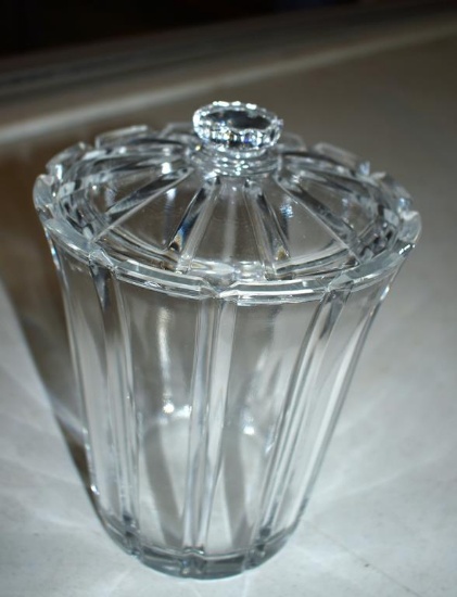 Glass Lidded Biscuit Jar