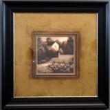 Contemporary J. Wiens Canadian Framed Decorator Art, Cottage
