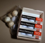 Lot of New MaxFli Golf Balls & Used Balls: Spalding, Top Flite, Slazenger