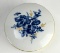 Small Round Meissen Aquatinta Lidded Trinket Dish