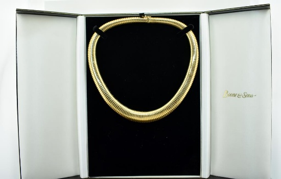 Boone & Sons 14K Yellow Gold 18” Necklace--Never Worn.