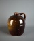 Antique Pottery Jug with Handle, Marked