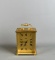 Brass Case Swiza Quartz Movement Alarm Clock