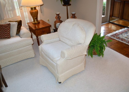 Knob Creek Armchair, Neutral Upholstery