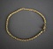 14K Yellow Gold Chain Bracelet, TW = 2.5 DWT 7.25