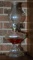 Vintage Glass Oil Lamp