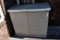 Large Outdoor Sturdy Plastic Storage Chest