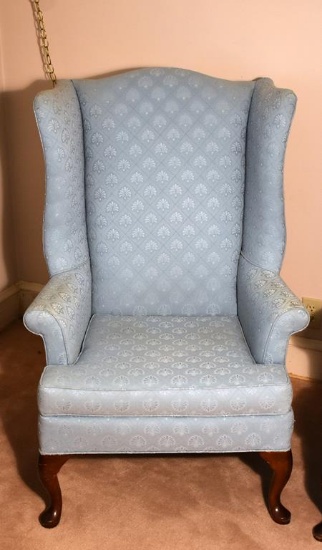 Queen Anne Furniture Co. Wing Back Armchair (Lots 15 & 16 match.)
