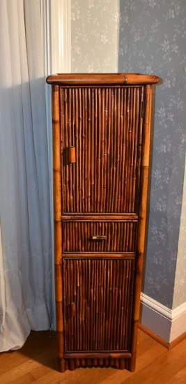 Bamboo Bath or Bedroom Storage Cabinet