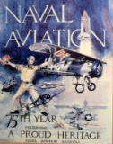 Naval Aviation Print by R. L. Rasmussen, 1985 Signed