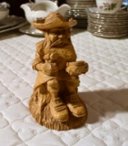 Old Mountaineer Wood Hand Carving