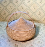 Handmade Lidded Basket