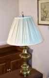 Tall Brass Table Lamp