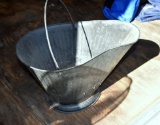 Old Metal Coal Bucket