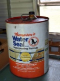 Thompson's Water Seal 5 Gallon about Half Full