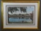 Framed Print “Colonial Lake Charleston”, Signed Jean Claude de Montfort