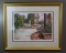 Framed Print “Courtyard Memories”(300/1000), Signed Gordon Wheeler