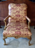 Safari Print Armchair (Lots 100 & 101 Match)