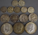 Lot of US 90% or 40% Silver Coins as Shown