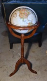 Replogle 12” World Globe in Wooden Display Stand