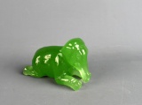 Jade Elephant Paper Weight in Original Box