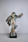 Painted Plaster Decorative Figurine By Austin Prod., 19.5” H