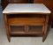 Vintage MidCentury Marble Top Side Table