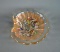 Vintage Murano Style Art Glass Low Bowl