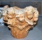 Faroy Plaster Putti Heads Jardiniere