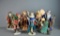 Lot 7 Collectors Edition History of Santa Figurines by M. E. Duncan