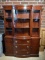 Fine Drexel Mahogany Bow Front China Cabinet