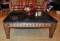 Black Faux Marble Top Coffee Table, Accents by Heritage Furniture