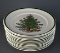 Set of Twelve Cuthbertson House Christmas Tree Plates, Made in England