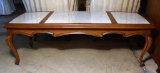 Vintage Marble Top Coffee Table