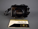Vintage Yashica Electro 35mm Camera, Yashinon 45 mm Lens & Leather Field Case