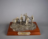 Chilmark Pewter Sculpture, “The Irish Brigade” by J. J. Barnum, 1998 No. 190/650