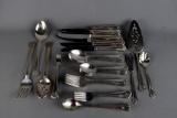 Set of Supreme Silver Plate Cutlery by Towle, 62 Pcs. 8 Placesettings Plus More