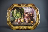 Sherwood Studio 21.5” Metal Tray “Autumn Fayre” by Patricia Machin, England