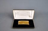 Faux Gold Bar Cigarette Lighter w/ Storage Case