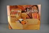 Set of 3 Decorative Seagrass Baskets in Original Packaging