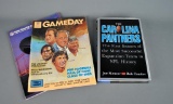 Lot of Professional Football Literature: “The Carolina Panthers”, Super Bowl Program, & Other