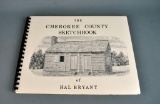 Spiral Bound “The Cherokee County Sketchbook” of Hal Bryant