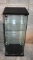 Fine Contemporary Glass Display Cabinet with Lock & Key