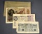 Lot of Three 1922 & '23 German Bank Notes