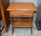 Quality “Ranch Oak” by Brand Furniture Bedroom One-Drawer Nightstand