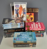 Lot of New in Pkg. VHS Tapes & DVDs: GWTW, Titanic, Chicago, Sound of Music, Sav. Private Ryan, More