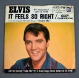 Vtg. Elvis Presley “It Feels So Right” 45 Vinyl, RCA Victor 47-8585 w/ Dust Sleeve